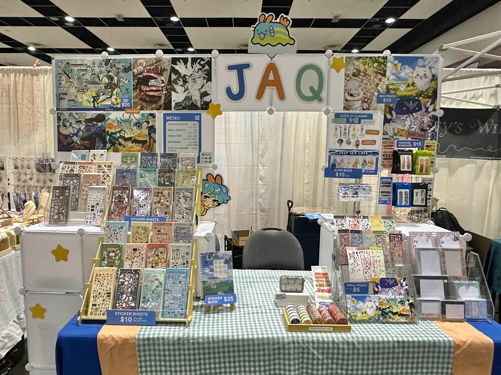 6+1 ft table display - SJMade Summer Fair 2026