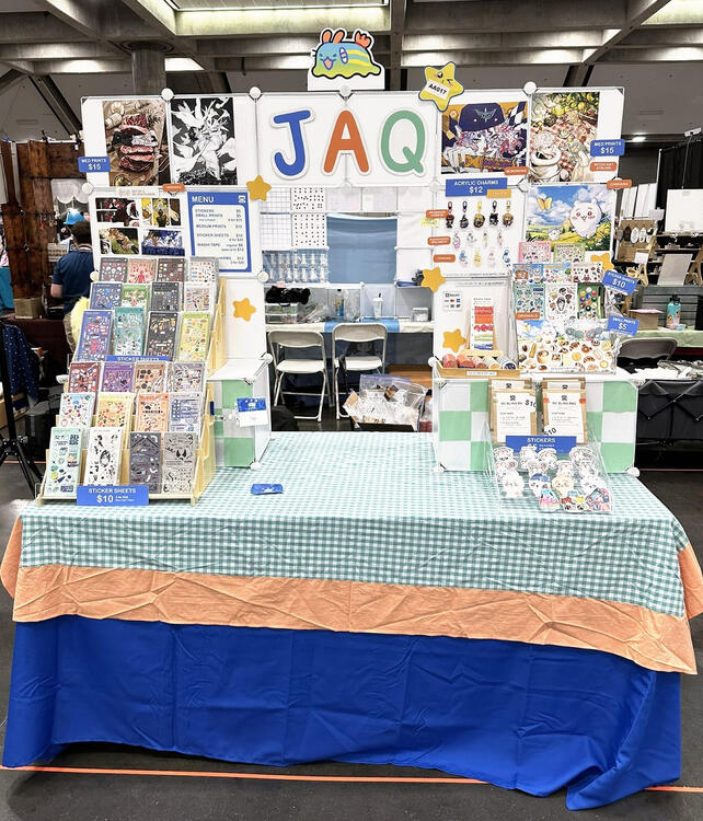6 ft table display - SacAnime Summer 2025