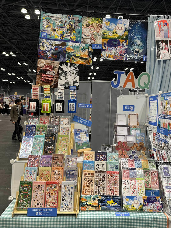 4 ft (half table) display - ANYC 2026 4 ft (half table) display - ANYC 2026